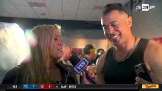 Giancarlo Stanton on his role in the division-clinching win at home