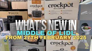 What’s New in Middle of Lidl – Household Products – From 27th February 2025