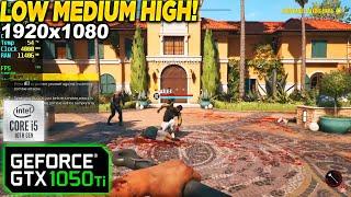 Dead Island 2 GTX 1050 Tİ - 1080p Low, Medium, High,