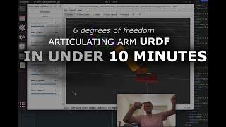 Quick and Easy URDF: Making an AR4 Clone URDF in 10 Minutes or Less is the Best-- From Zero to RViz