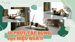 10 mins Abs Workout - Vòng 2 săn chắc sau 12 ngày!