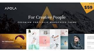 Apola - Photography Portfolio WordPress Theme | Themeforest Website Templates and Themes