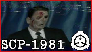 SCP-1981 "Ronald Reagan Cut Up While Talking " Safe Class | Visual/VHS SCP 