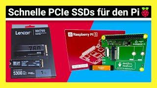 Der Raspberry Pi 5 bekommt endlich M.2/NVMe SSDs: Das ist der erste HAT dafür!