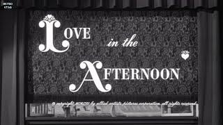 Love in the Afternoon (with TRIVIA) Gary Cooper, Audrey Hepburn, Maurice Chevalier   1957   B&W