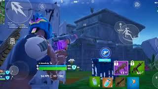 GAME PLAY DE FORTNITE MOBILE!!! POCO F3 NO GRÁFICO ALTO "60" FPS WIN!!! #fortnite