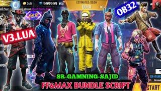 Freefire & Max GG Bundle Script V3 Antiban|Main ID|Hip-Hop Bundle‼️|Criminal Bundle‼️|GG Script‍.