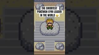 The smartest Pokémon gym leader in the world  #pokemon #shorts