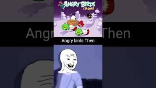 Angry birds Then vs Angry birds Now | #shorts #angrybirds #rovio #wojack #bringback2012