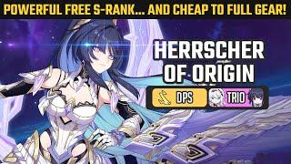 Herrscher of Origin Guide - Powerful Free S-rank, and Cheap to Full Gear! - Honkai Impact 3