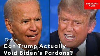 Can Trump Actually Void Biden's Pardons Due To Reported Use Of Autopen?