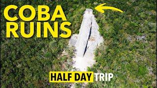 COBA MEXICO: MAYAN RUINS THAT YOU CAN CLIMB?