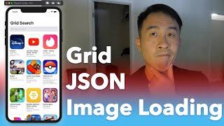 SwiftUI Grids Columns with JSON ObservableObject and Async Image Loading