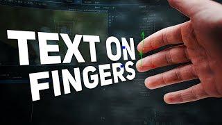How to Track Text onto your Fingers // HitFilm Tutorial