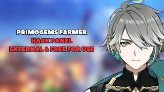 Genshin Impact Cheats / Fastest primogems Farm - External & FREE FOR USE