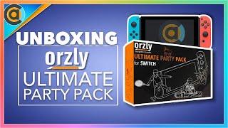 UNBOXING: Orzly Ultimate Party Pack for Nintendo Switch - 17 items in 1 box.