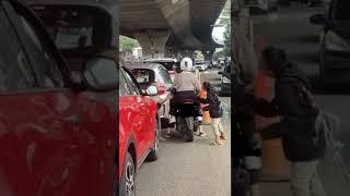 pengendara Motor Wanita Diganggu Anak Kecil di #bandung