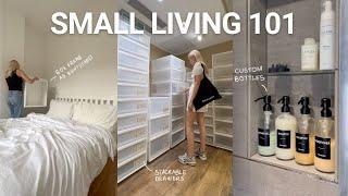 How to organize and decorate small apartment | 8 tips & hacks  ad