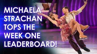 Michaela Strachan & Mark Hanretty's debut ice skate to 'Let's Do It' by Cole Porter | Week One