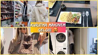 TAVUK DÜNYASI MENÜSÜ | KURUTMA MAKİNEMDEN ÇIKANLARA HAYRET ETTİM | AYLIK MARKET ALIŞVERİŞİ  | VLOG