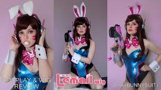 Cosplay & wig review: Dva Bunnysuit (Overwatch) from L-email Wigs