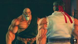 Ultra street fighter 4 :Gouken vs Ryu {hard}