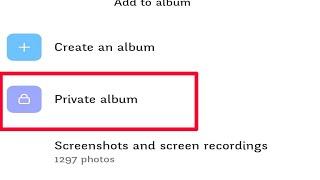 Mi Gallery Private Album Option Not Showing | Private Album Not Showing | mi gallery private album