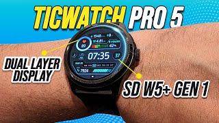 The Most Surprising SmartWatch? | TicWatch Pro 5 Review "What The Pixel Watch Should be"