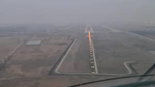 Ан-124 РУСЛАН. Посадка в Поднебесной, аэропорт Тяньцзинь. Видео из кабины от Дмитрия Антонова.