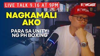 Pasensya na po Philippine Boxing Community | Powcast Live Podcast