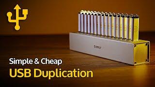 Duplication on a Budget ~ USB Cloning with a Hub