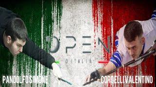 CORDELLI VALENTINO VS PANDOLFO SIMONE IT OPEN 24 BILLIARD TV