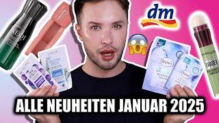 Alle DM NEUHEITEN JANUAR 2025 | Make Up, Hautpflege & HACKS | Maxim Giacomo