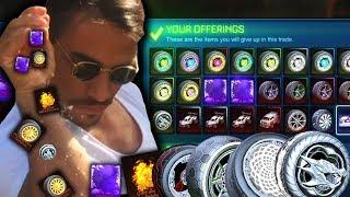 WORLD RECORD ROCKET LEAGUE GIVEAWAY!! - GIVING AWAY MY WHOLE INVENTORY