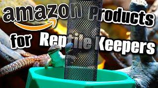 More Amazon Products for Reptile Keepers! (you actually need these)