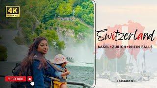 Switzerland Travel Guide| Episode 1| Basel, Zurich & Rhein Falls| 4K
