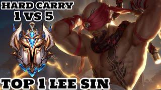 Wild Rift Lee Sin - Top 1 Lee Sin Gameplay Rank Challenger