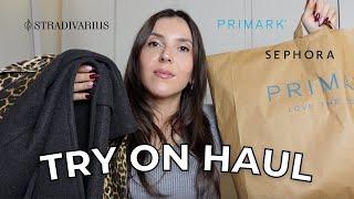 TRY ON HAUL PRIMAVERA 2024 primark, stradivarius, sephora, calliope... maria silvestro