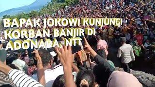 BAPAK PRESIDEN JOKOWI DI ADONARA, DESA NELE LAMADIKEN, FLORES TIMUR, NTT