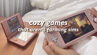 cozy games that aren’t farming simulators || switch, ds, pc, mobile [ad]