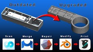 I Scanned Airplane Parts & Upgraded Them With 3D Printing! ft. Creality CR-Scan Raptor