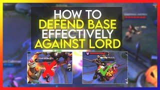 The SECRET To Defending Base Effectively Especially Against Lord