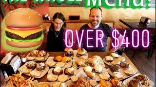 FULL MENU BURGER CHALLENGE ~ HUGE AND IMPOSSIBLE! ~ MENU CHALLENGE ~ DAN KENNEDY