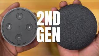 Amazon Alexa Echo Dot (2nd gen) vs Google nest mini (2nd gen) Quick comparison.