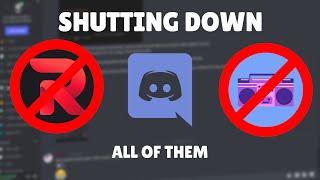 Discord Music Bots are SHUTTING DOWN!