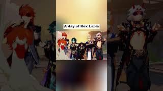 A day of Rex Lapis | Genshin Impact