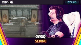 Sekiro: Shadows Die Twice Hitless by Mitchriz in 37:05 - Summer Games Done Quick 2024