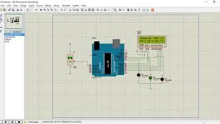 LM35 temperature sensor LCD Display  Arduino Project