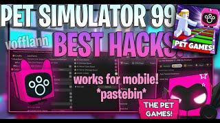 [⭐ PET GAMES! ️] Pet Simulator 99 OP Farm Scripts: FAST Auto Farm l EGG Hatch l MOBILE! *PASTEBIN*