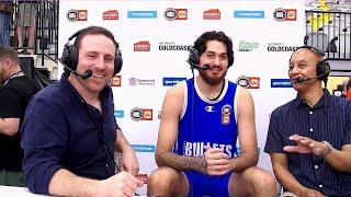 Tyrell Harrison post-game interview vs Cairns Taipans - Blitz, NBL25